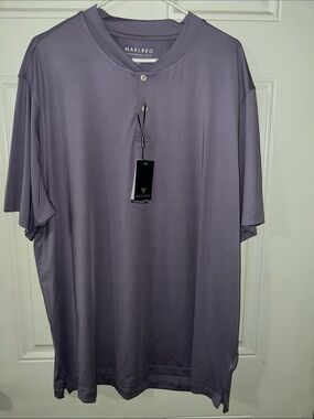 MAELREG Men's Short-Sleeve Crewneck Shirt in Dusty Lavender
